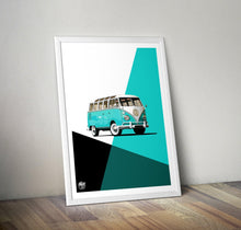 Load image into Gallery viewer, VW T1 Samba Bus Print - Fueled.art
