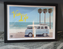 Load image into Gallery viewer, VW &#39;Van Life&#39; Campervan Print - Fueled.art
