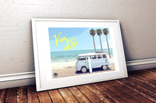 Load image into Gallery viewer, VW &#39;Van Life&#39; Campervan Print - Fueled.art
