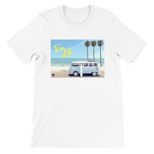 Load image into Gallery viewer, VW &#39;Van Life&#39; Campervan - Unisex Crewneck T-shirt - Fueled.art
