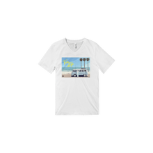 Load image into Gallery viewer, VW &#39;Van Life&#39; Campervan - Unisex Crewneck T-shirt - Fueled.art
